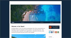 Desktop Screenshot of dulibeach.com